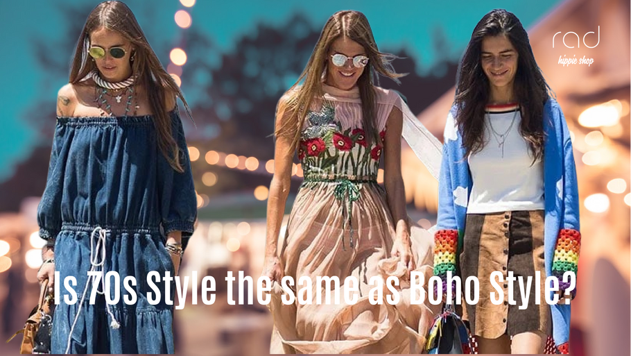 Is the 70s Style the Same as Boho Style?