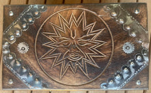 Handmade Boho Hippie Sun with Iron Accents Mango Wood Box - Paul lucianolaw