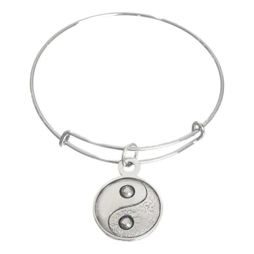 Positively Charming Sterling Silver Yin Yang Bracelet - Paul lucianolaw