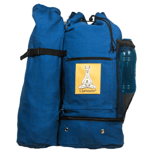Llamaste Blue Yoga Bag Duffel Eco-friendly Companion for Yoga Enthusiasts and Hikers