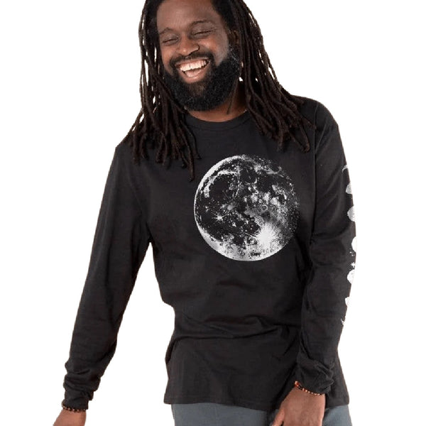 Magical Moon Phase Organic Cotton Tee: Experience the Best in Sustainable Style